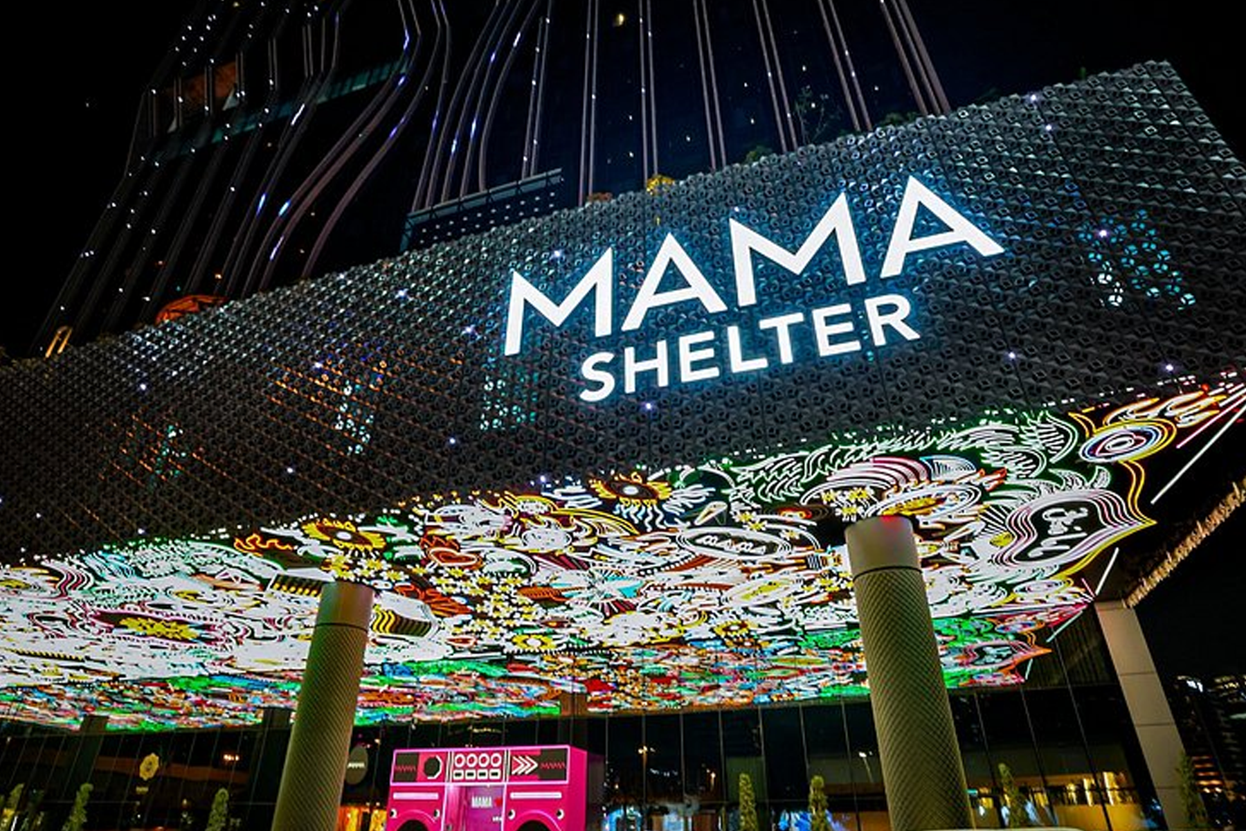 Mama Shelter Dubai hotel interior